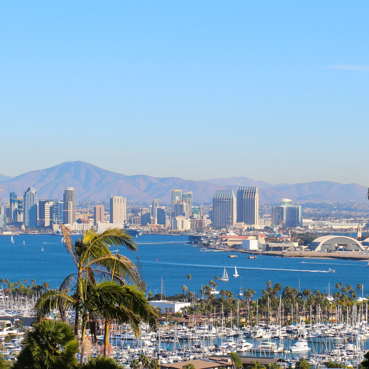 San Diego Harbor Skyline Panorama